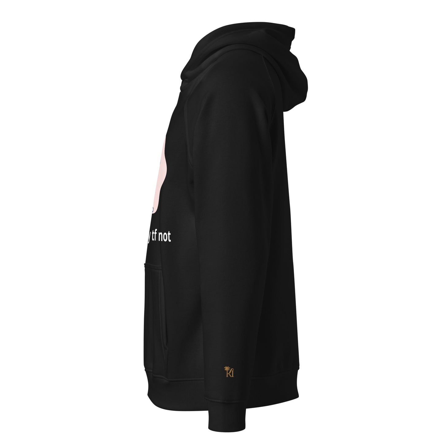 KI unisex eco raglan hoodie