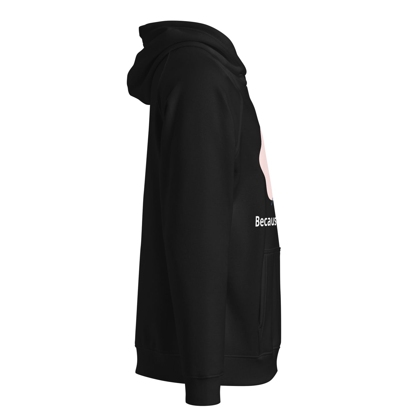 KI unisex eco raglan hoodie