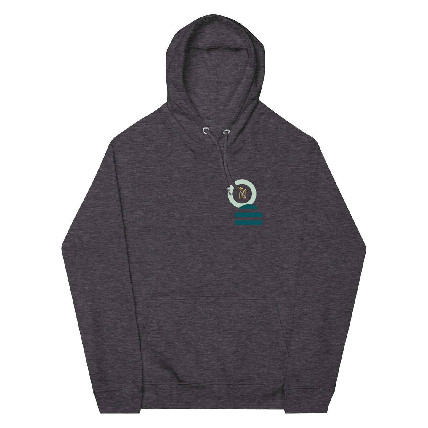 KI V6 Unisex eco raglan hoodie