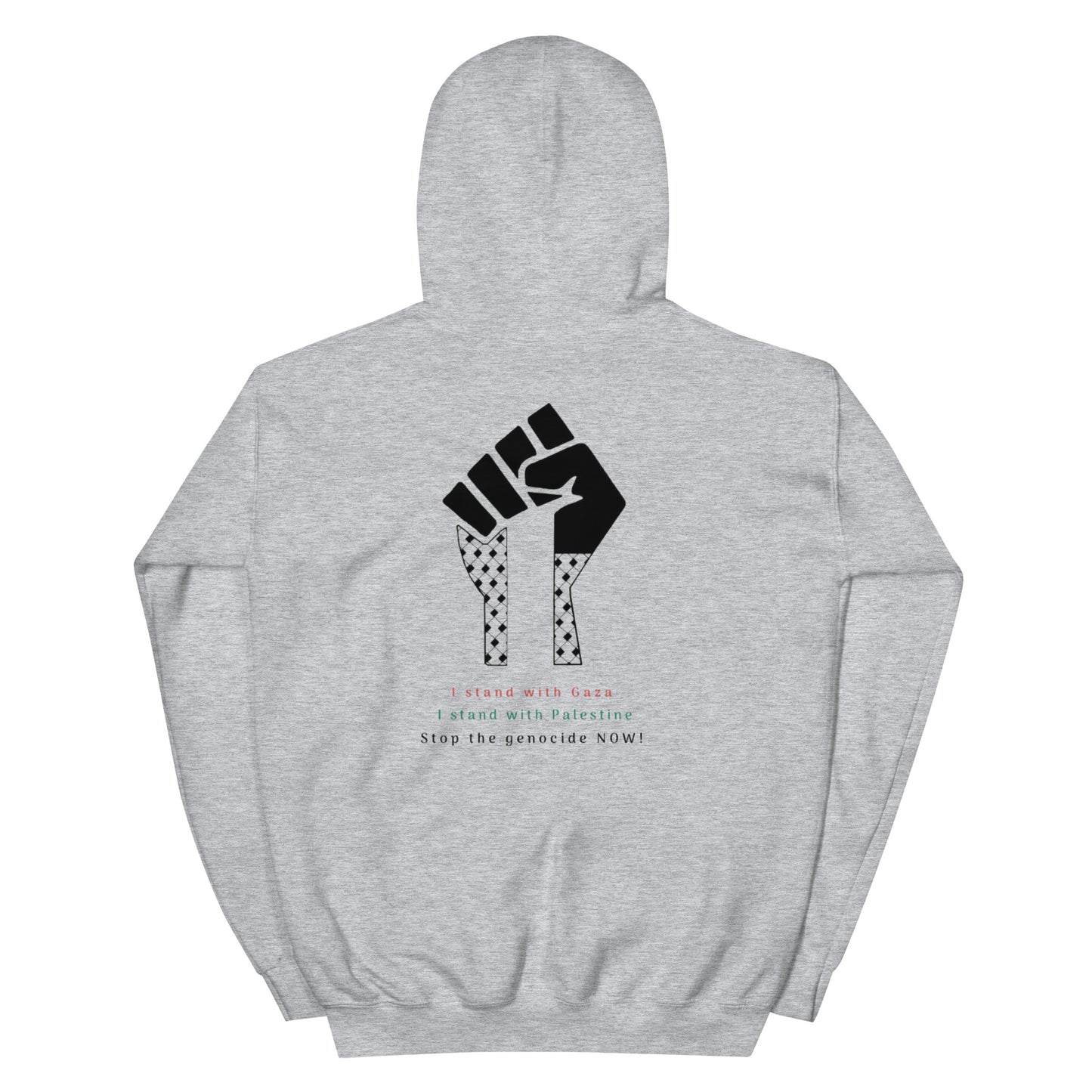 KI V1 Support for Gaza and Palestine Unisex Hoodie