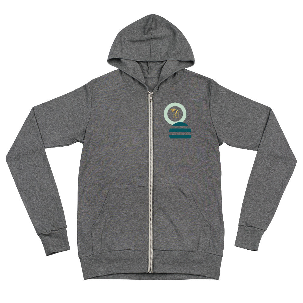 KI V6 Unisex zip hoodie