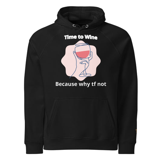 KI unisex eco raglan hoodie